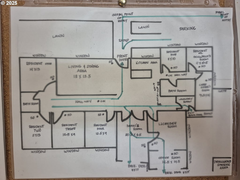 view of layout