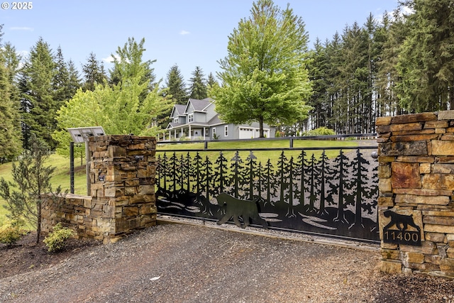 view of gate