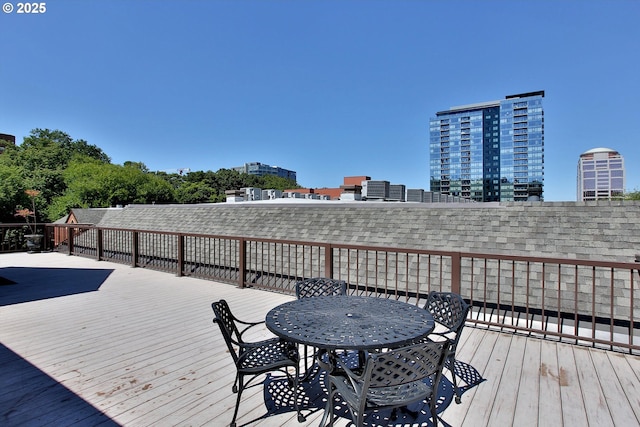 1500 SW Park Ave, Portland, OR 97201 - deck featuring outdoor dining space