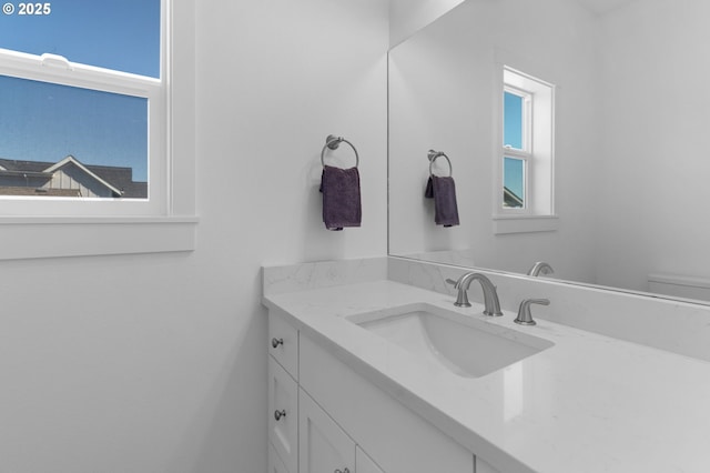5769 NW Logan Rd, Lincoln City, OR 97367 - bathroom with vanity and toilet