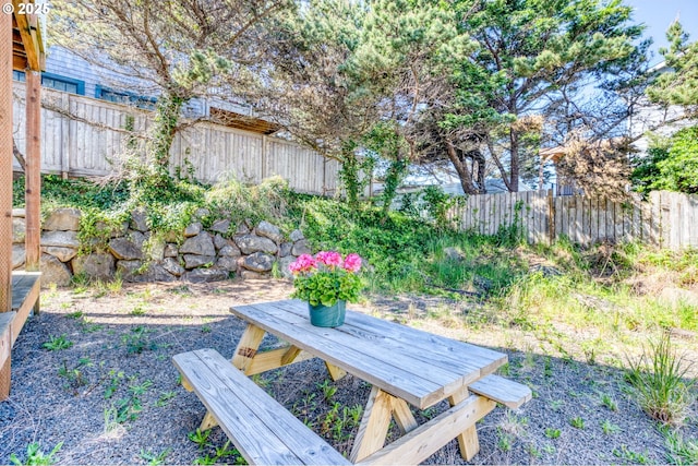 5769 NW Logan Rd, Lincoln City, OR 97367 - view of fenced backyard