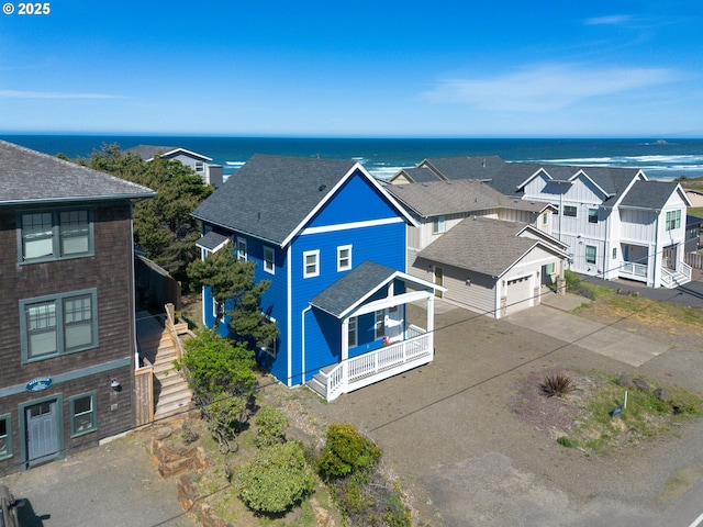 5769 NW Logan Rd, Lincoln City, OR 97367 - drone / aerial view of a large body of water