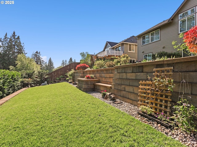 4745 S 19th St, Ridgefield, WA 98642 - view of yard with a fenced backyard