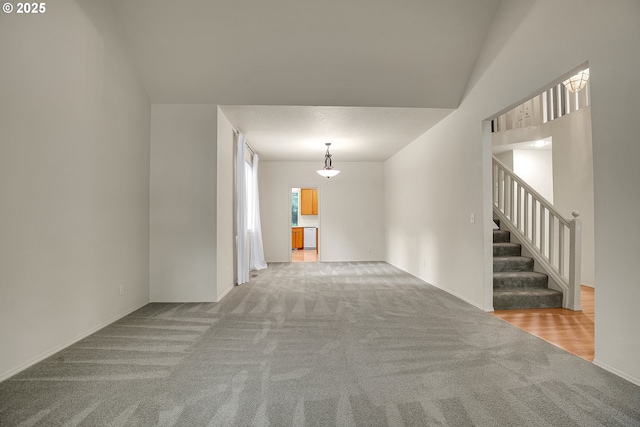 4698 Black Forest Ct, Lake Oswego, OR 97035 - empty room with carpet and stairway