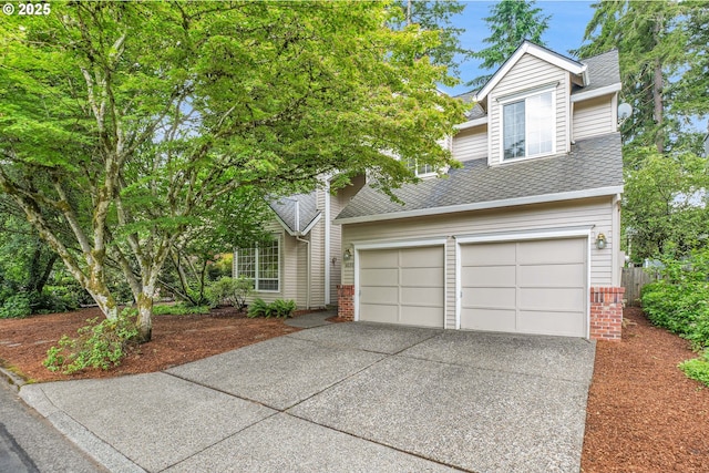 4698 Black Forest Ct, Lake Oswego, OR 97035 - view of front of house with driveway and a shingled roof