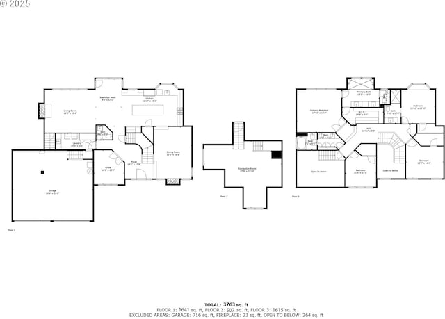 1314 NW Abernethy Rd, Portland, OR 97229 - view of home floor plan