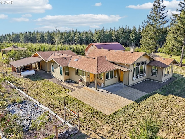 52135 E Terra Fern Dr, Sandy, OR 97055 - aerial view of property and surrounding area with a forest