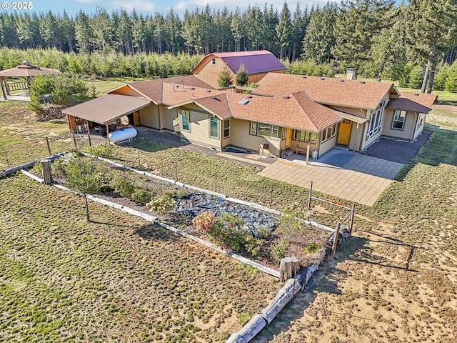52135 E Terra Fern Dr, Sandy, OR 97055 - aerial view of property and surrounding area featuring a forest