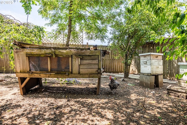 1280 Peets Ct, Eugene, OR 97402 - view of yard with exterior structure and an outdoor structure