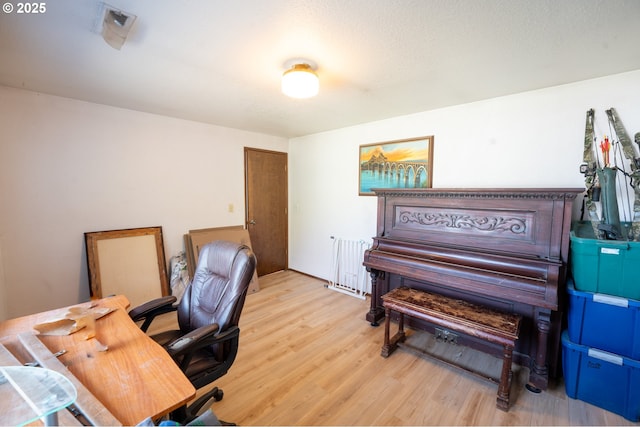 1630 SW Riverhill Dr, Hermiston, OR 97838 - office space with wood finished floors and radiator heating unit