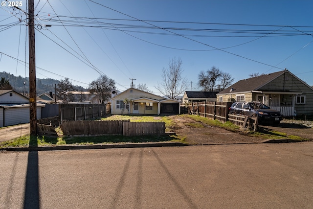 view of bungalow-style home