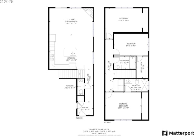 12631 SE Division St, Portland, OR 97236 - floor plan