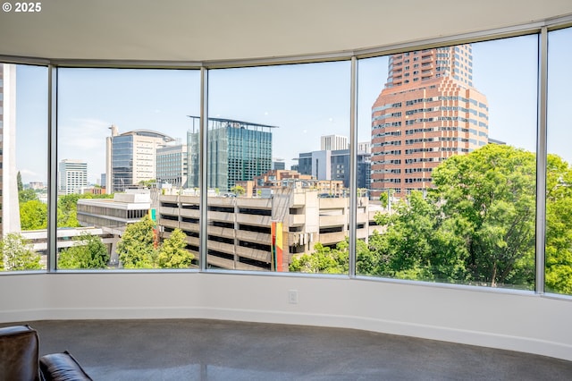 1500 SW 5th Ave Unit 703, Portland, OR 97201 - unfurnished sunroom featuring a city view