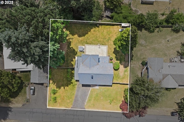 620 Sky Ln, Forest Grove, OR 97116 - aerial overview of property's location featuring property parcel outlined