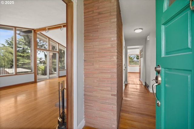 620 Sky Ln, Forest Grove, OR 97116 - hall with wood finished floors