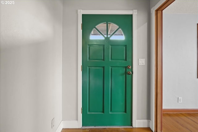 620 Sky Ln, Forest Grove, OR 97116 - foyer featuring wood finished floors and baseboards