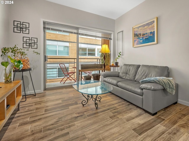 view of living room