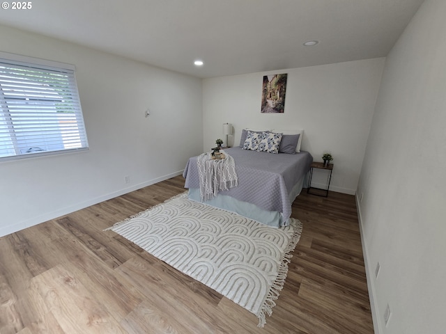 550 NE 20th Dr, Gresham, OR 97030 - bedroom with wood finished floors and recessed lighting