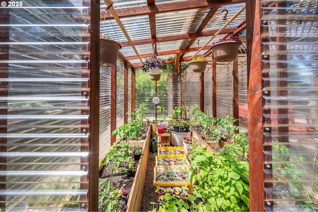 2345 Deady St, Port Orford, OR 97465 - view of patio / terrace featuring a garden