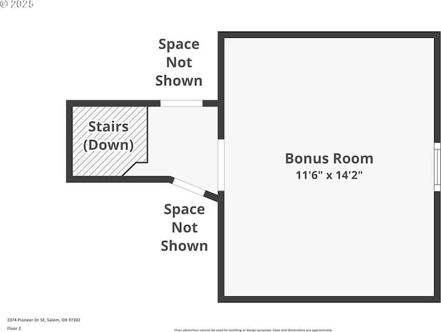3374 Pioneer Dr, Salem, OR 97302 - view of home floor plan