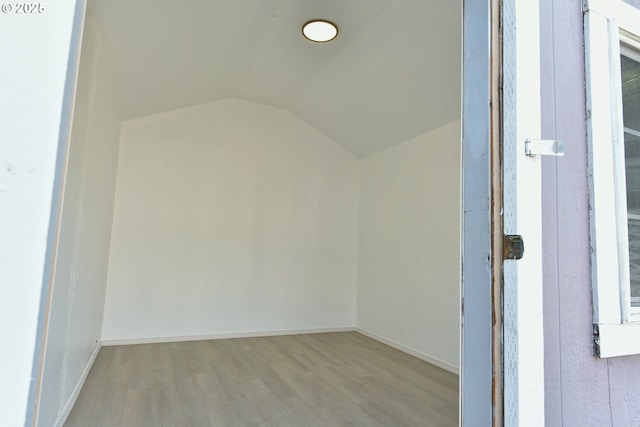 4820 SE Haig St, Portland, OR 97206 - additional living space with wood finished floors and lofted ceiling