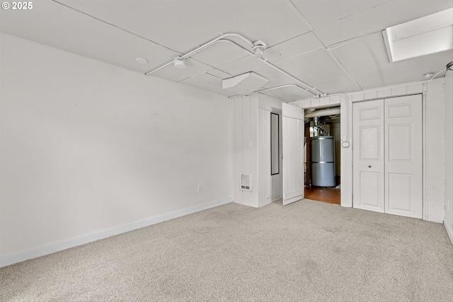 4715 N Willamette Blvd, Portland, OR 97203 - unfurnished bedroom featuring carpet and water heater
