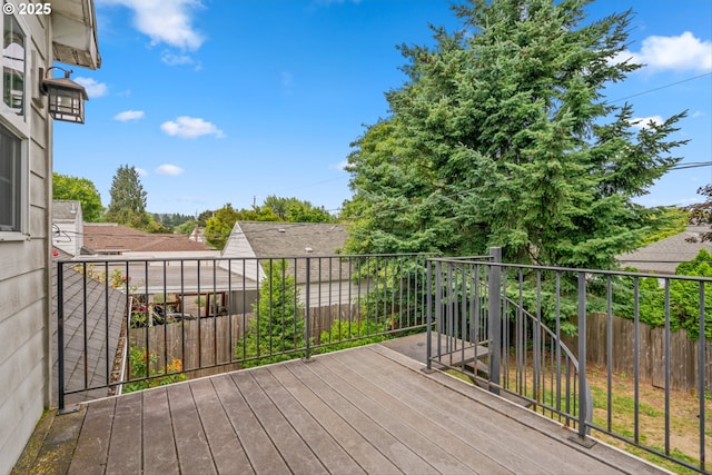 4715 N Willamette Blvd, Portland, OR 97203 - view of deck