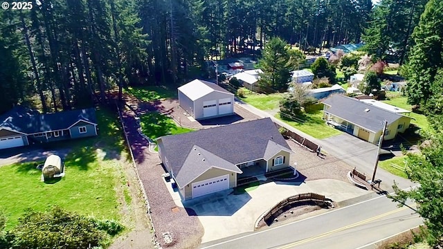 view of subject property