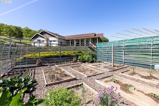 6065 Cherry Heights Rd, The Dalles, OR 97058 - view of yard featuring a vegetable garden