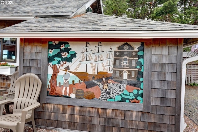 604 15th Ave, Seaside, OR 97138 - exterior view of a shingled roof