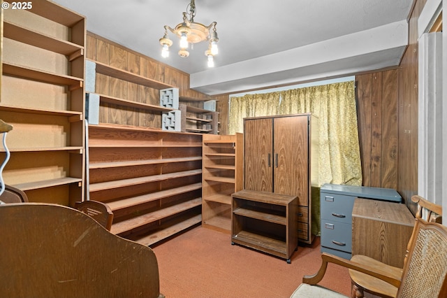 721 Columbia Blvd, Saint Helens, OR 97051 - spacious closet with carpet and a chandelier