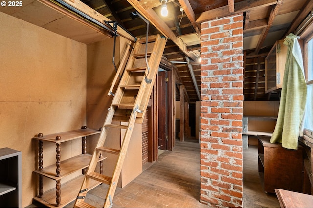 721 Columbia Blvd, Saint Helens, OR 97051 - basement featuring hardwood / wood-style floors