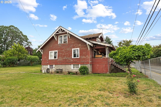 721 Columbia Blvd, Saint Helens, OR 97051 - back of property featuring stairs