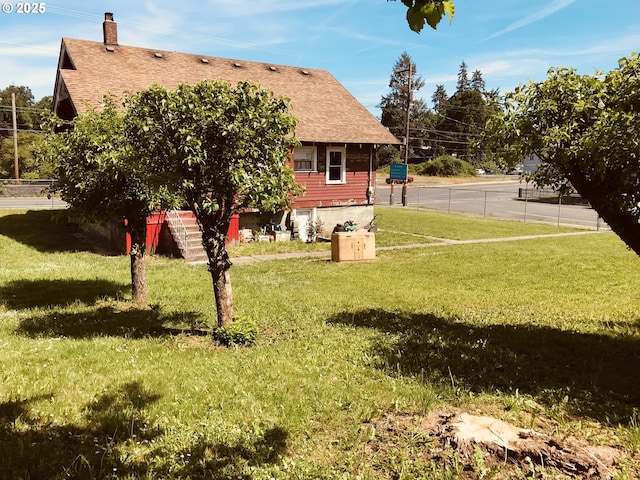 view of yard