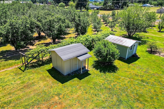 drone / aerial view