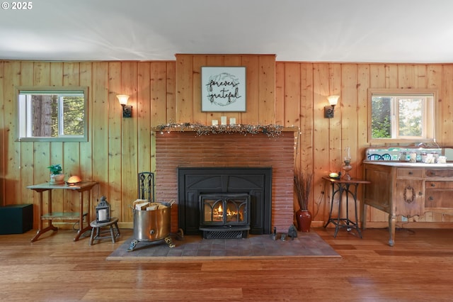25701 S Morgan Rd, Estacada, OR 97023 - detailed view of wood finished floors and wood walls
