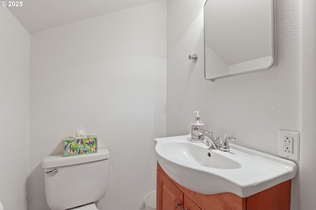 25701 S Morgan Rd, Estacada, OR 97023 - half bathroom featuring toilet and vanity