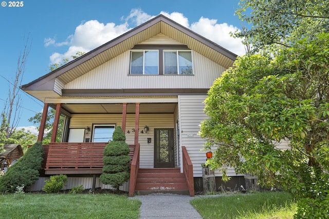 4314 SE 72nd Ave, Portland, OR 97206 - view of front of house with covered porch