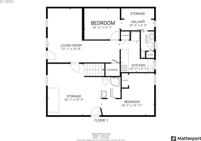 4314 SE 72nd Ave, Portland, OR 97206 - room layout