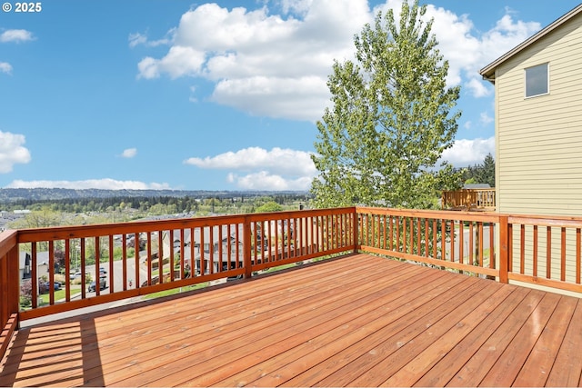 view of deck