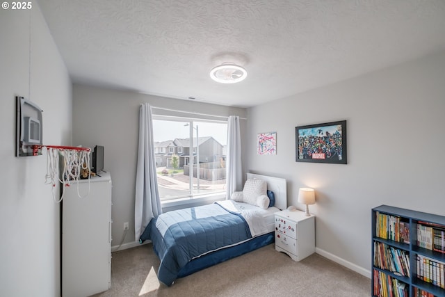 4507 Sagecrest Dr, Albany, OR 97322 - bedroom with carpet and a textured ceiling