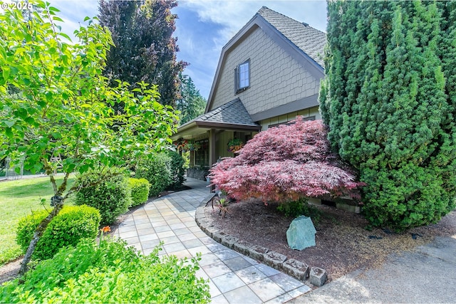 view of property exterior
