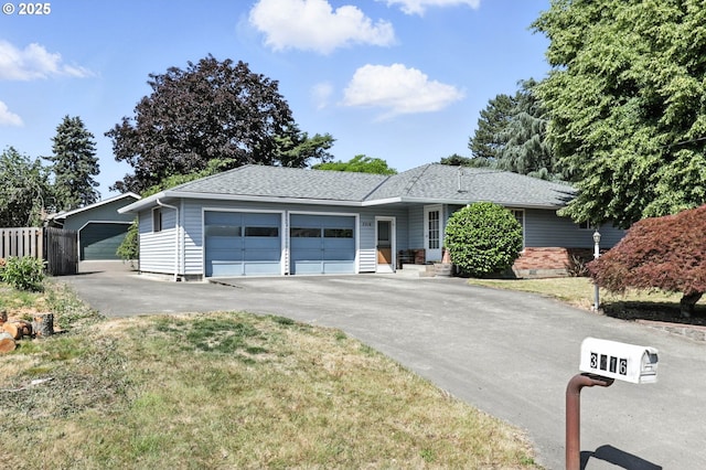 3216 Oakcrest Dr, Forest Grove, OR 97116 - single story home featuring a garage and a shingled roof