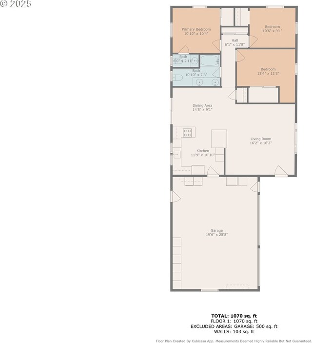 3216 Oakcrest Dr, Forest Grove, OR 97116 - view of room layout