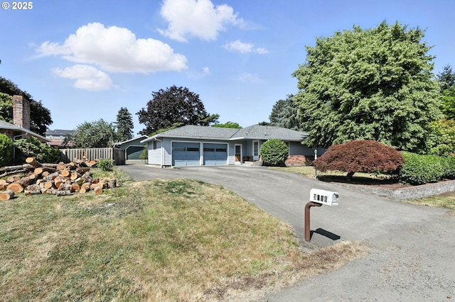 3216 Oakcrest Dr, Forest Grove, OR 97116 - single story home featuring an attached garage, driveway, a front yard, and a carport