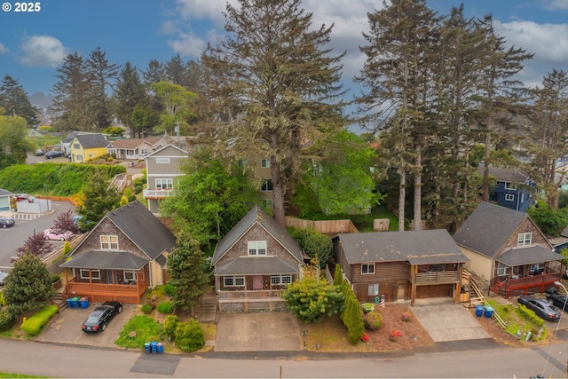 2064 NW 33rd St, Lincoln City, OR 97367 - aerial perspective of suburban area