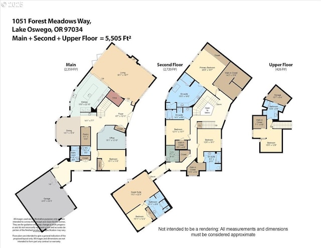 1051 Forest Meadows Way, Lake Oswego, OR 97034 - property floor plan