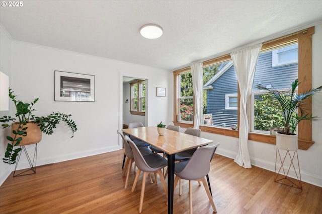 2055 N Alberta St, Portland, OR 97217 - dining room featuring light wood-style floors and baseboards