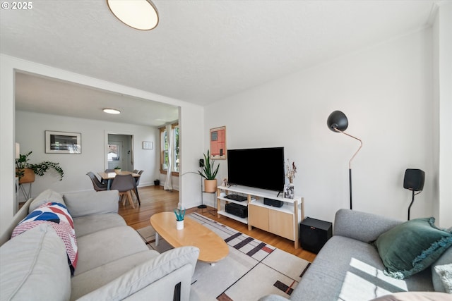 2055 N Alberta St, Portland, OR 97217 - living area featuring light wood-style floors and baseboards