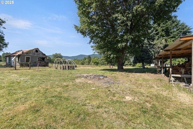 2170 Hubbard Creek Rd, Umpqua, OR 97486 - view of yard with a mountain view